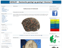 Tablet Screenshot of geolex.dk